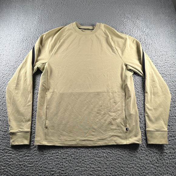 On Clouds Other - On Cloud Running Studio Crew‎ Sweatshirt Mens S Olive Athletic Pullover